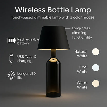 Wireless Bottle Lamp